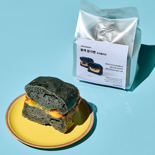 블랙 쌀식빵 트리플치즈 95g
