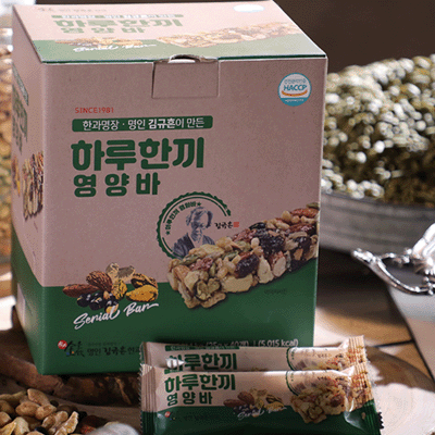 김규흔 한과 하루한끼 영양바 40개입 대표이미지 섬네일