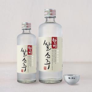 한비 쌀소주 (375ml / 750ml) 대표이미지 섬네일