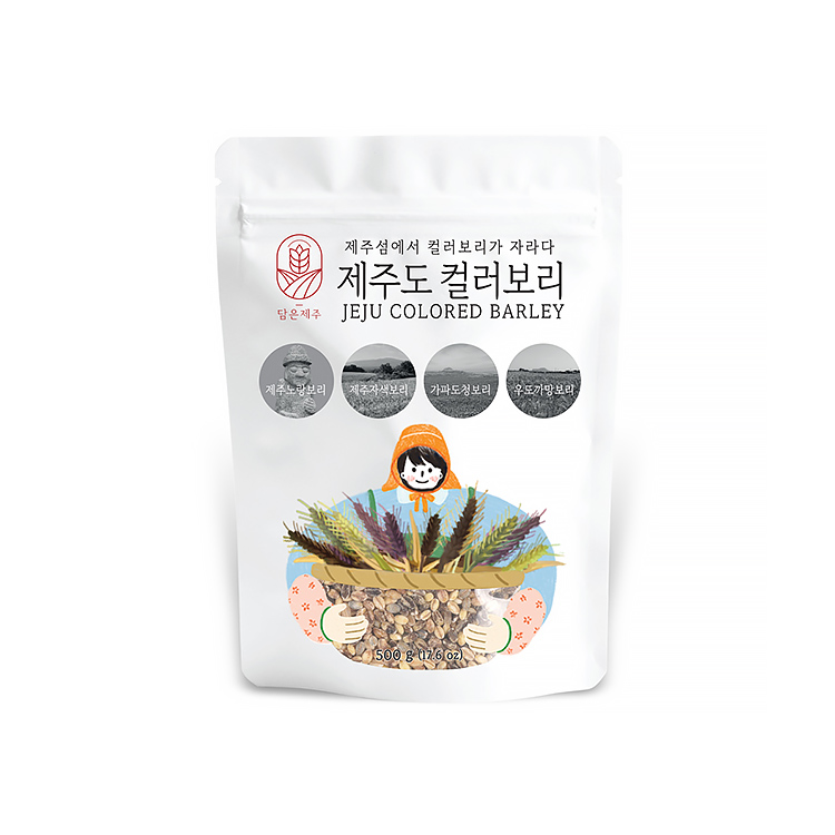 담은제주 컬러보리 500g x 3봉 (제주산)