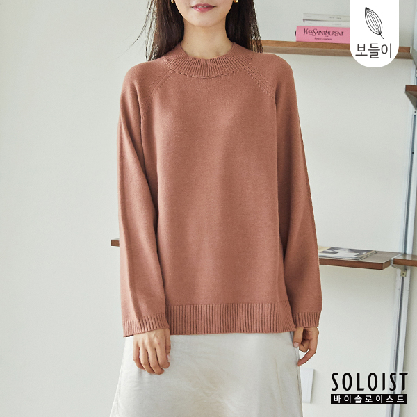 캐시라이크 루즈핏 레글런 니트 FAEK3A01