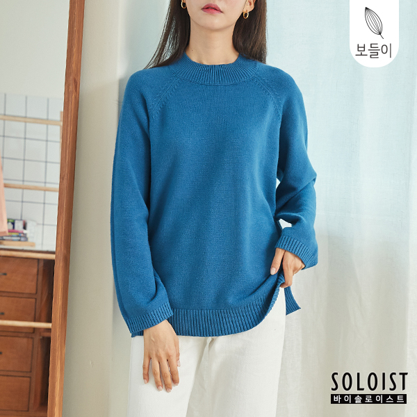 캐시라이크 루즈핏 레글런 니트 FAEK3A01