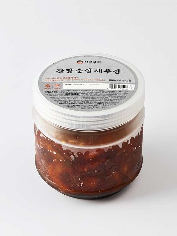간장 순살 새우장(800g)