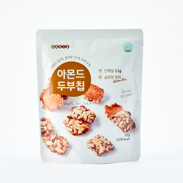 수제 아몬드 두부스낵(70g)