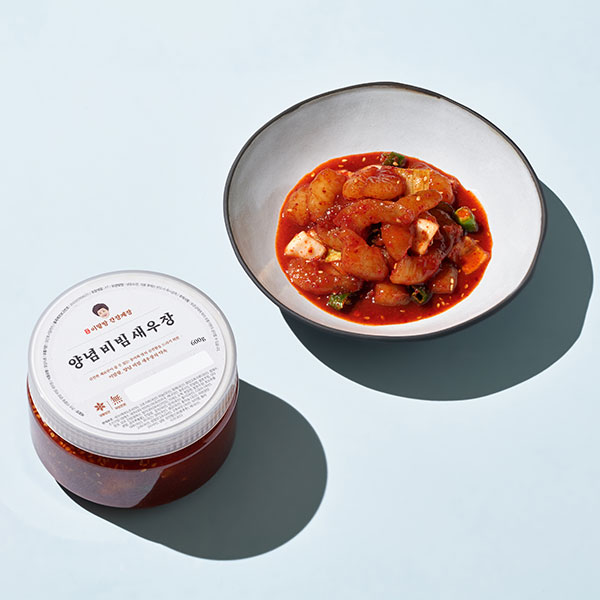  양념 비빔 새우장(600g)
