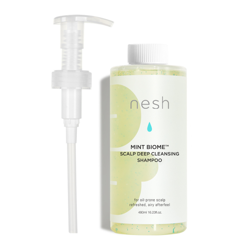 [프랑스 이브 비건] 네쉬 민트 바이옴 스칼프 딥클렌징 샴푸 480ml