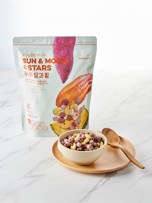 유기농 현미시리얼 3종 240G [초코/해달별/채소]