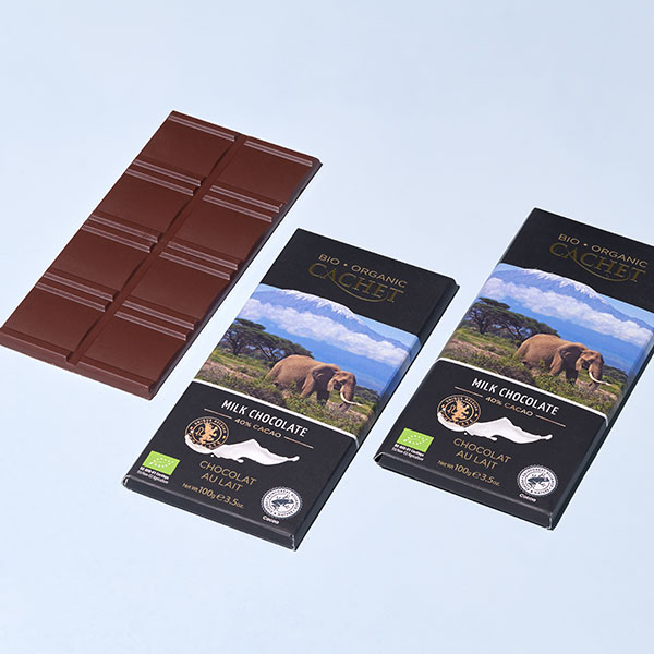 까쉐 유기농 밀크 초콜릿 (100g)