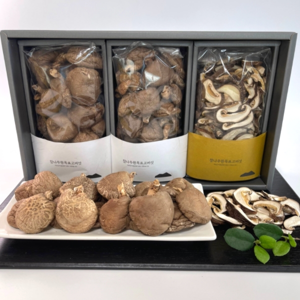 참나무 표고버섯 선물세트