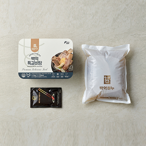 [백억하누] 백억 특갈비탕 1.2kg
