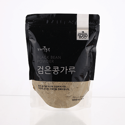 [디자인농부] 검은콩가루 (서리태콩/쥐눈이콩 500g) 대표이미지 섬네일