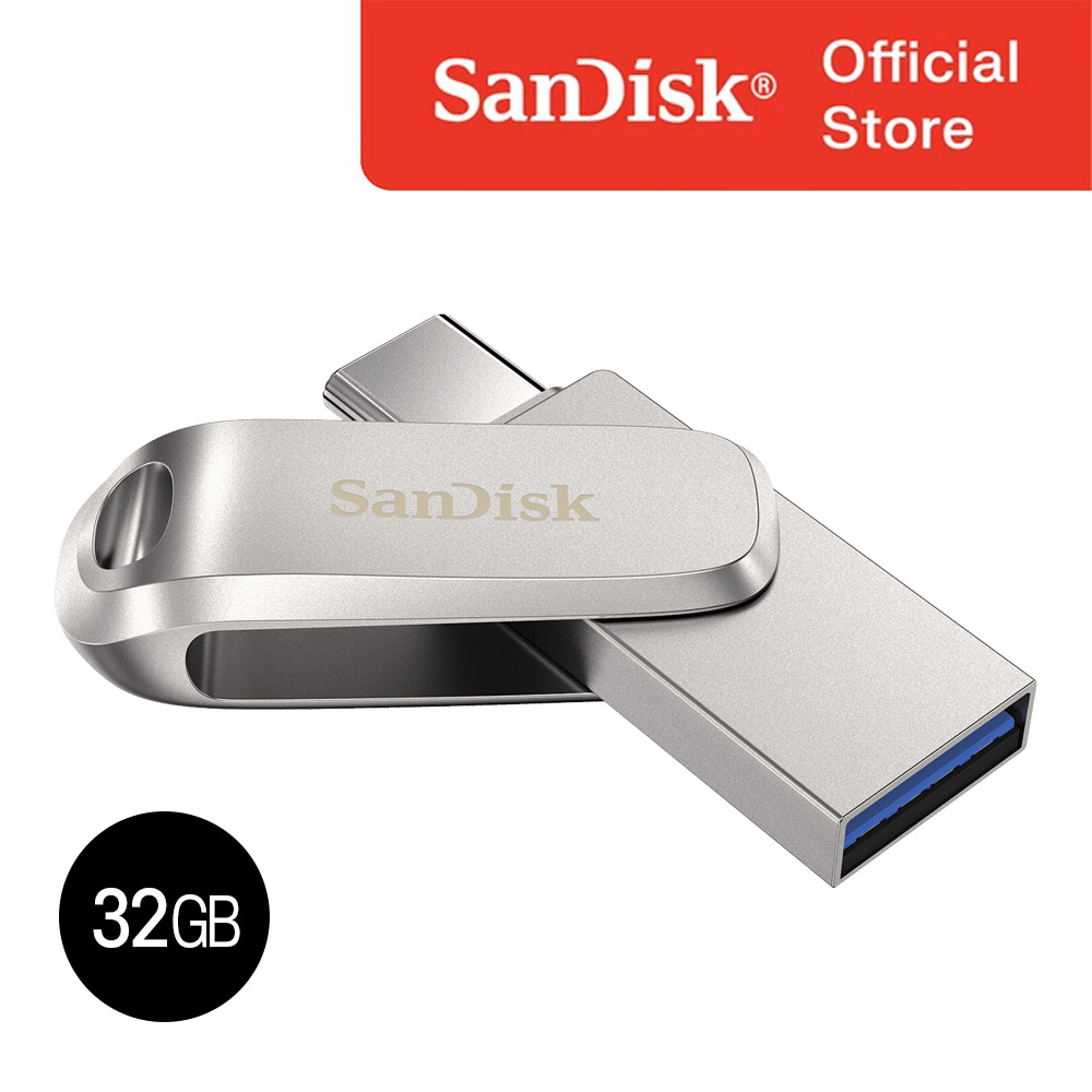 샌디스크 울트라 듀얼드라이브 럭스 OTG USB Type-C 32GB