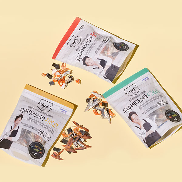 강레오쉐프 해물다시팩 150g(가쓰오, 꽃게, 디포리)
