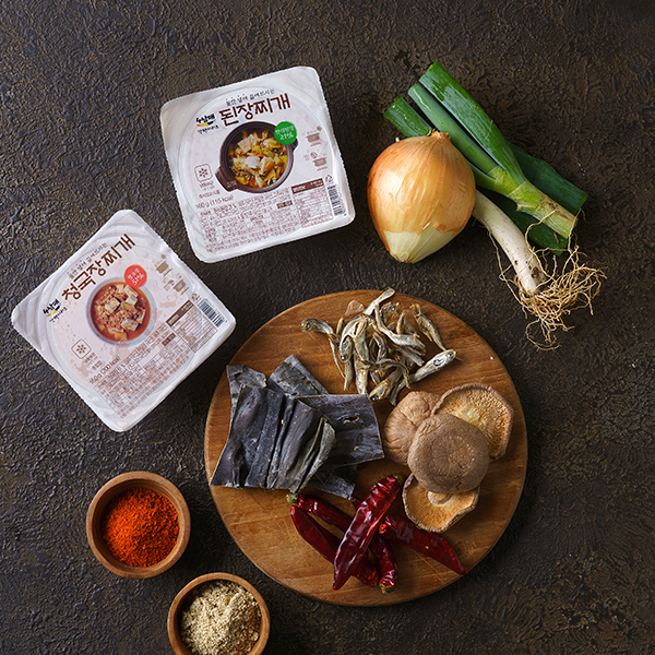간편찌개 (된장/청국장 160g,냉동)