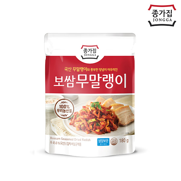 종가집 보쌈무말랭이180g