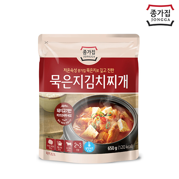 종가집 묵은지김치찌개650g