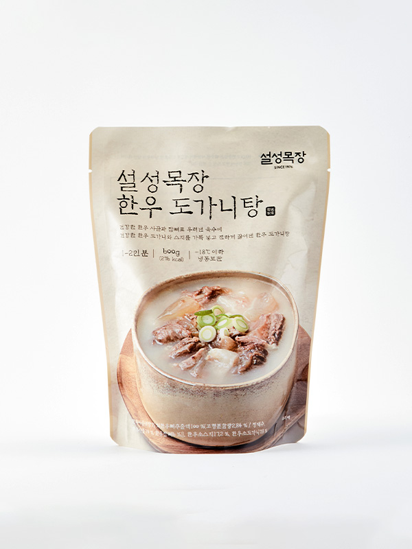 무항생제 한우 도가니탕 (600g)
