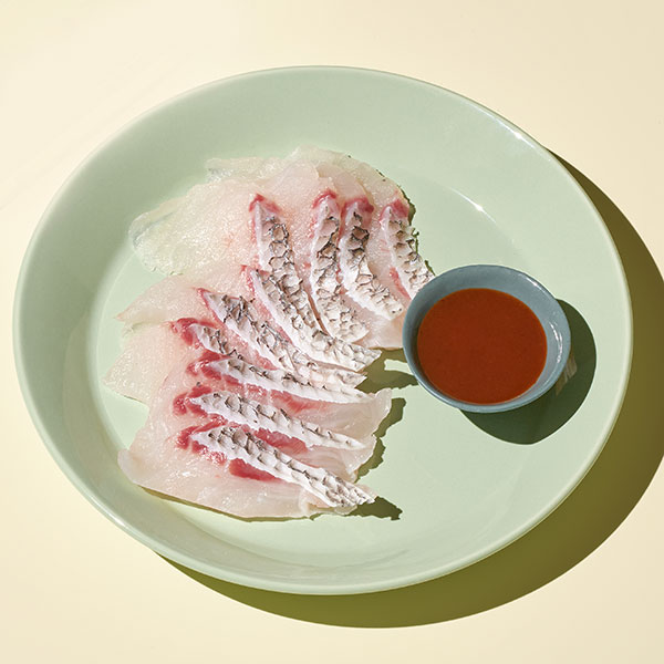참돔 껍질회(120g)