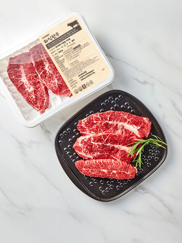 1등급이상 화식한우 부채살 구이용(200g)