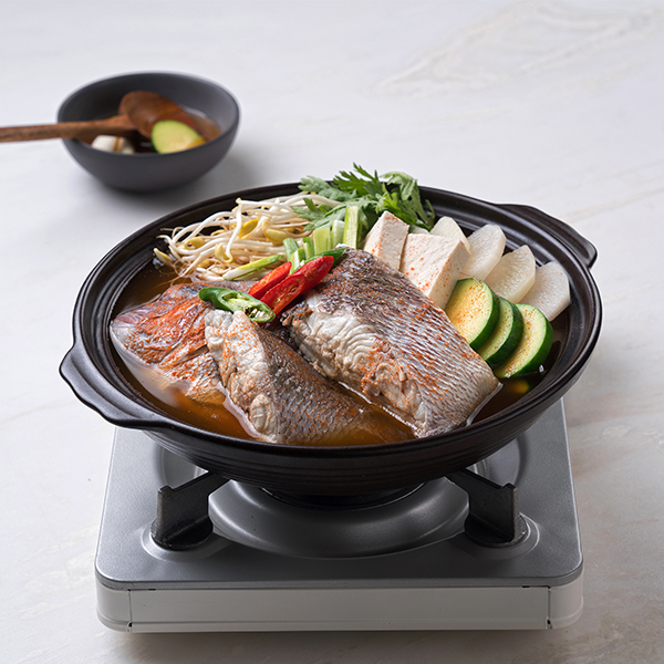 손질 참돔매운탕(815g, 2인분)