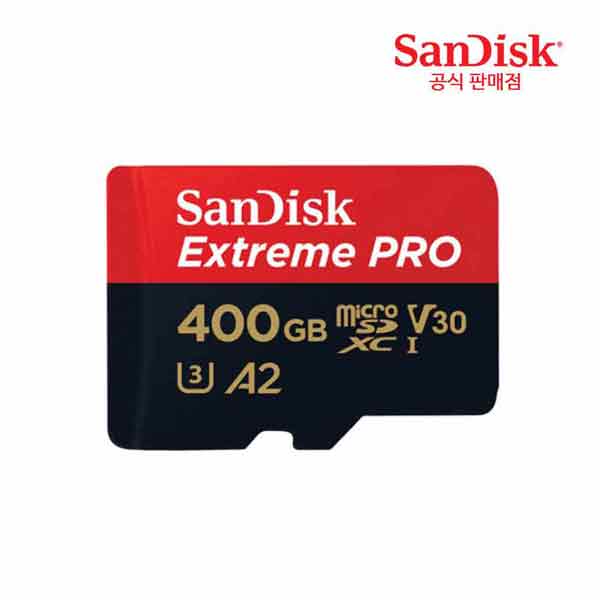 샌디스크 익스트림프로 마이크로 SD카드 400GB