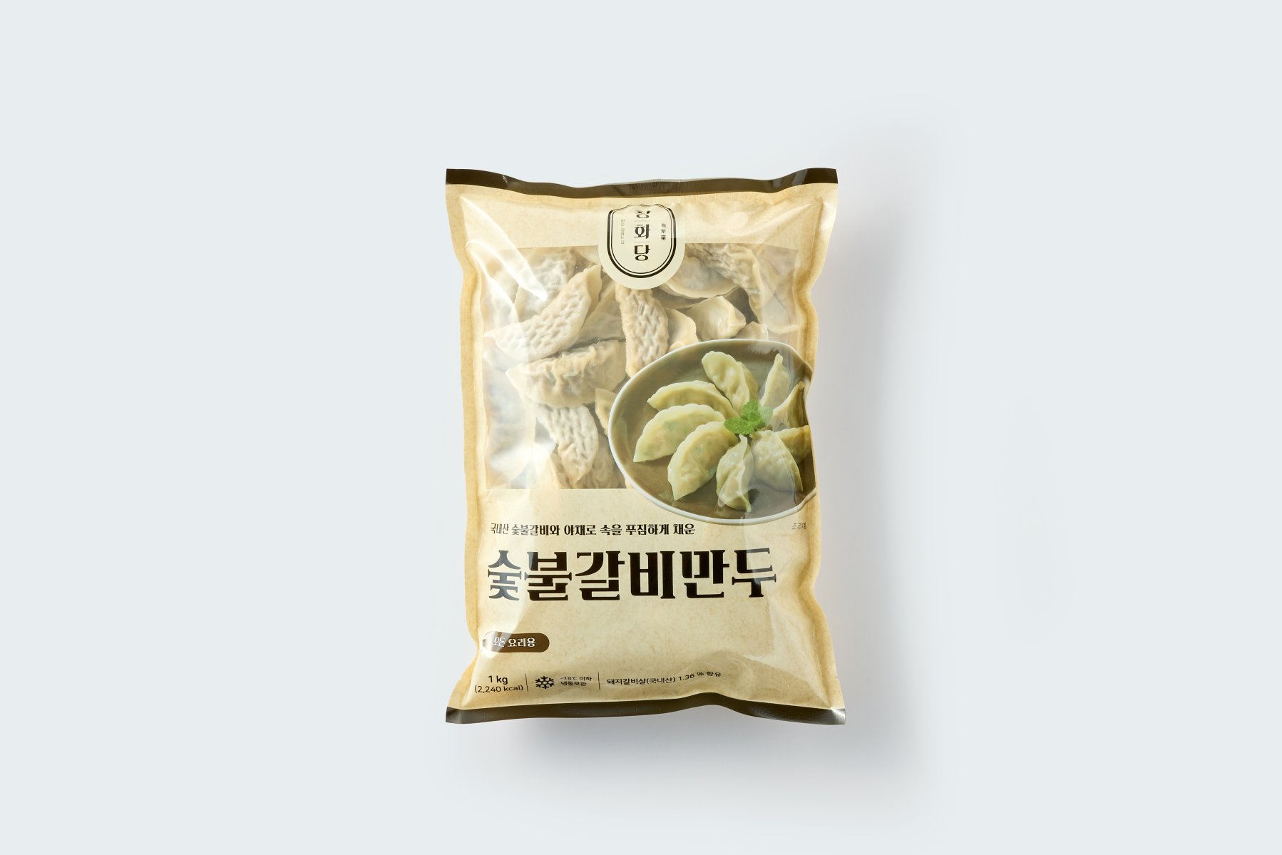 [창화당] 숯불갈비만두(1kg)
