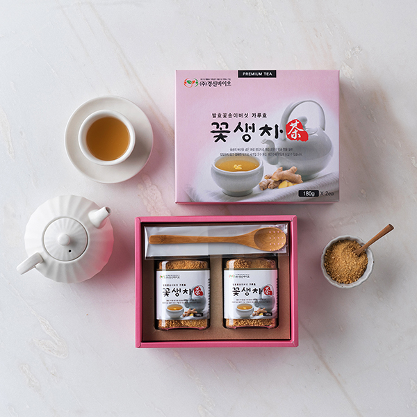 [설선물 마음전송]</br>꽃생차 (180gx2개입)