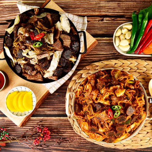 [신림동 또순이] 백-양념순대곱창볶음(순대+곱창)(순대만)4종중 택 1인분/밀키트 대표이미지 섬네일