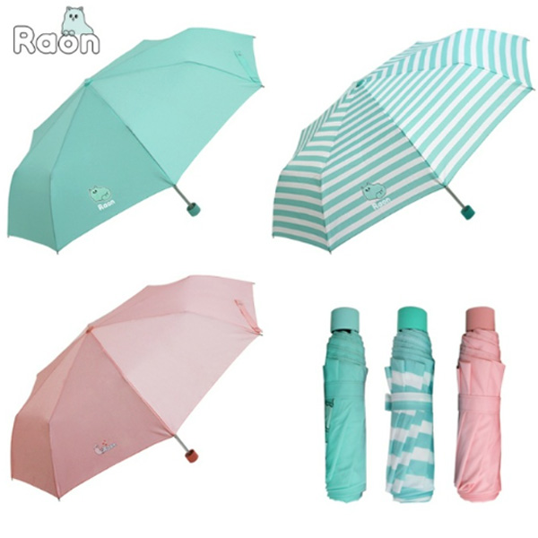 [라온] 3단수동우산 3종택1