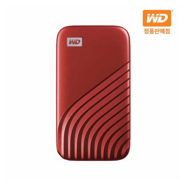 WD My Passport™ SSD 1TB Red color