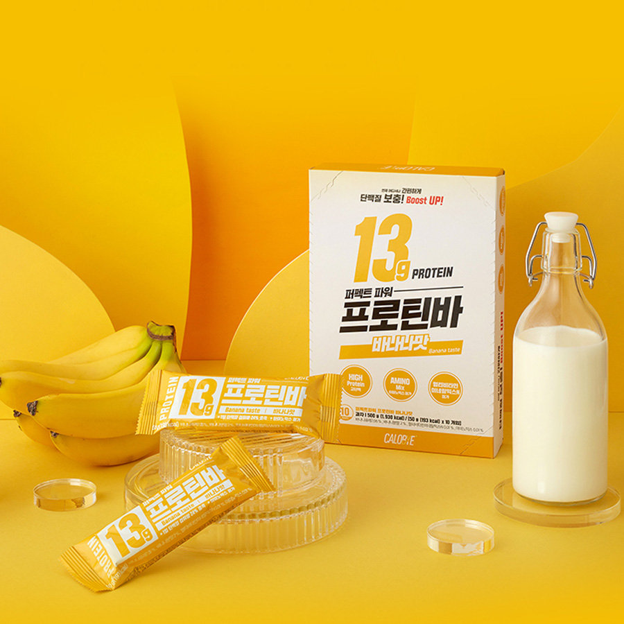 칼로바이 퍼펙트 파워 프로틴바 바나나맛 10개입