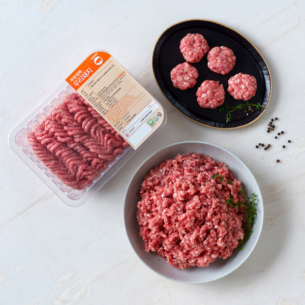 무항생제 한돈 앞다리 다짐육(1kg) 대표이미지 섬네일