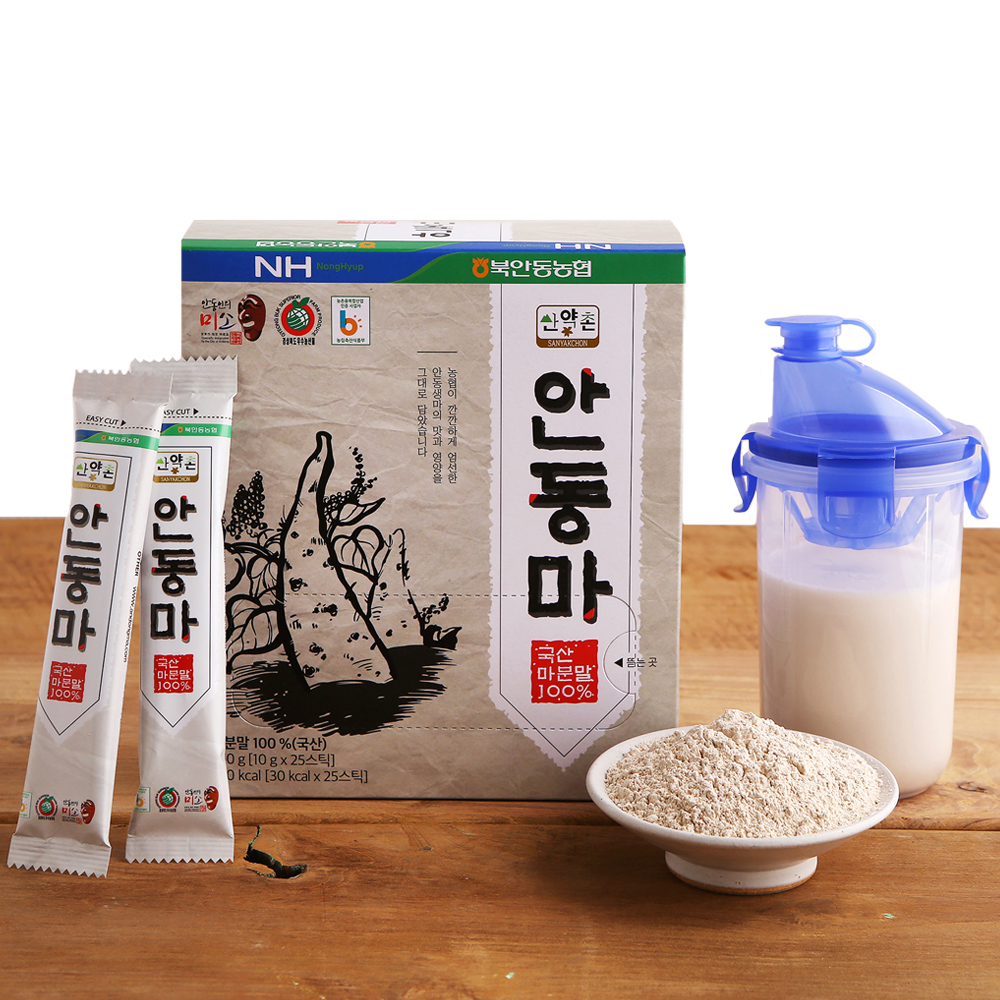 산약촌 안동마 마가루 10gx25포 대표이미지 섬네일