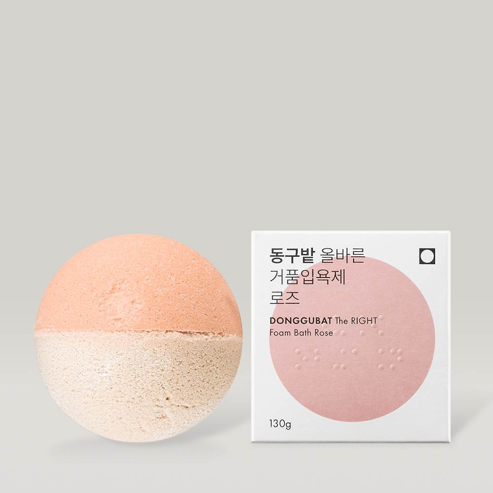 동구밭 올바른 거품입욕제 로즈