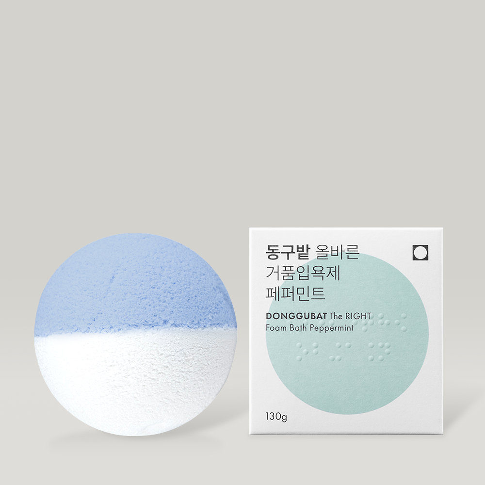동구밭 올바른 거품입욕제 페퍼민트