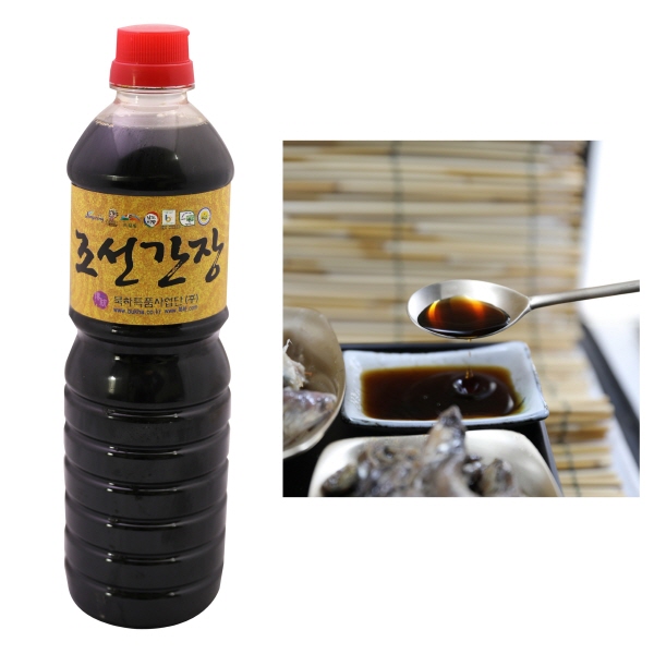 명인병준 한식조선간장 900ml 북하특품사업단