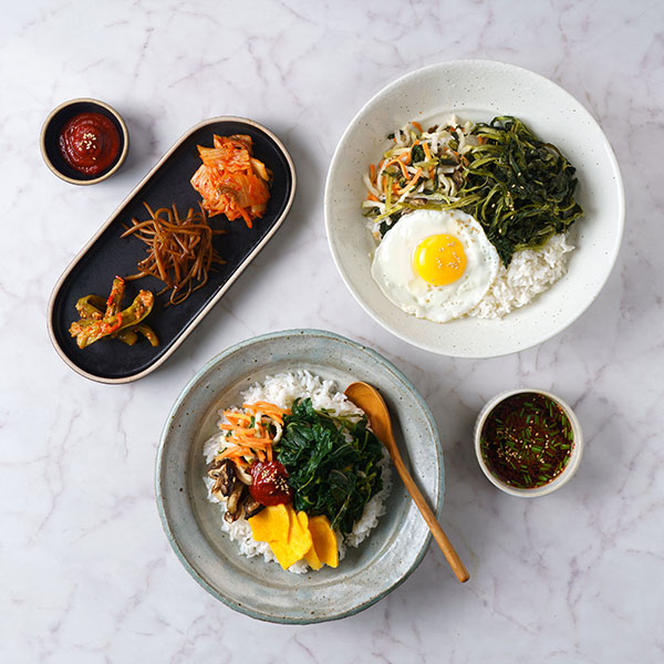 국산 산채나물 비빔밥 3종(전주/곤드레/무청시래기)