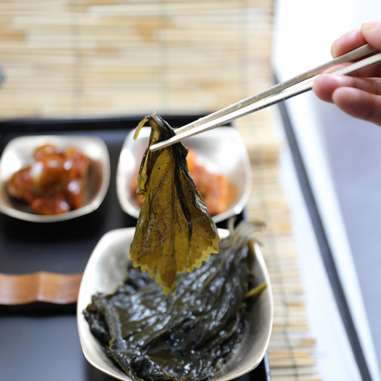 명인병준 깻잎매실간장장아찌 북하특품사업단