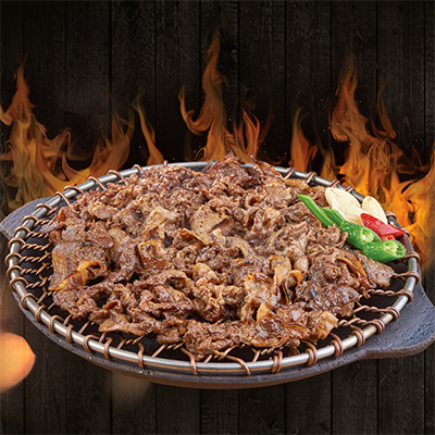 다소니푸드 HMR 직화 가열 밀키트 연탄 불고기 200g