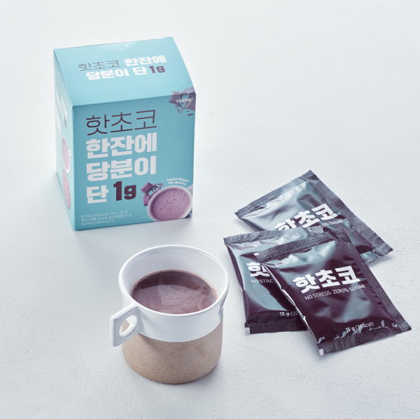 핫초코 한잔에 당분이 단1g(15g×10입)