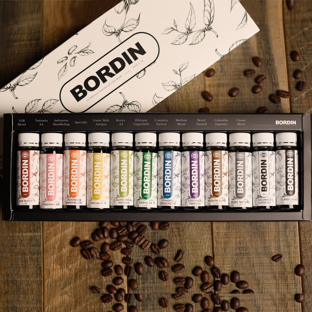 보르딘 콜드브루 더치커피 앰플 12종