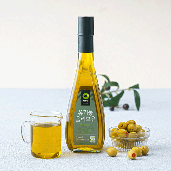 청정원 유기농 올리브유 (350ml)