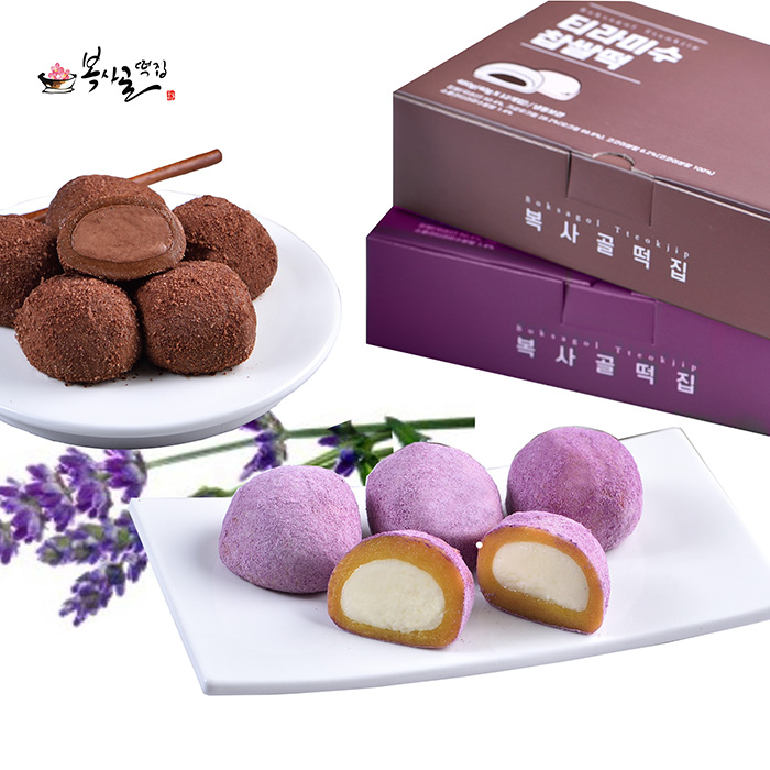 수라당 티라미수찹쌀떡+자색고구마찹쌀떡 대표이미지 섬네일