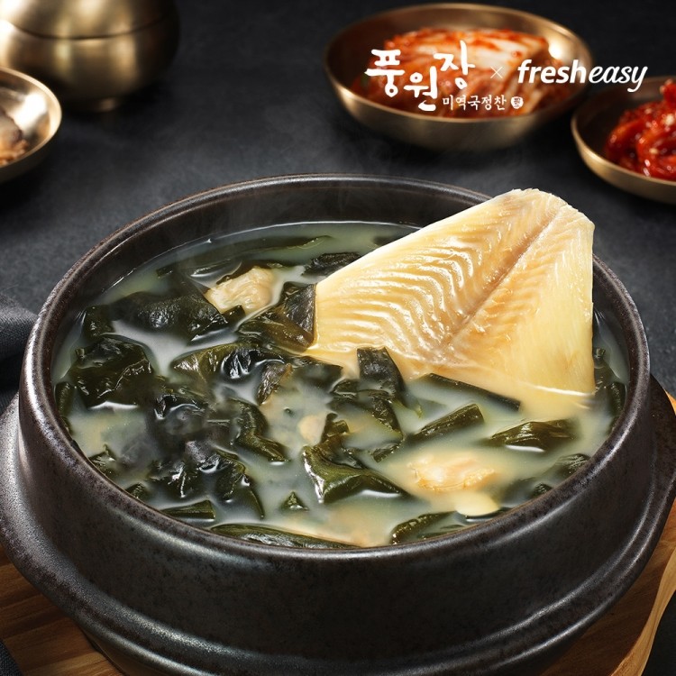 [풍원장]가자미 미역국(2인분, 500g)