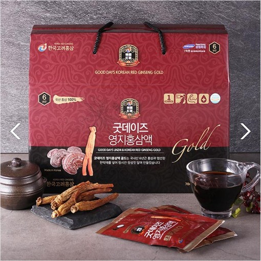 [한국고려홍삼] 굿데이즈 영지 홍삼액 30포