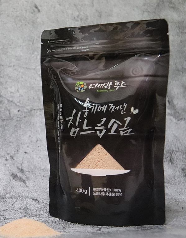 여미랑 옹기에 쩌낸 참느릅소금 135g/400g 대표이미지 섬네일