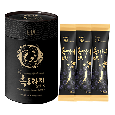 에버청춘 흑도라지청 스틱 50포 흑도라지진액 구증구포 도라지청