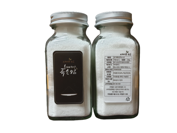 여미랑 옹기에 쩌낸 죽순소금 135g/300g
