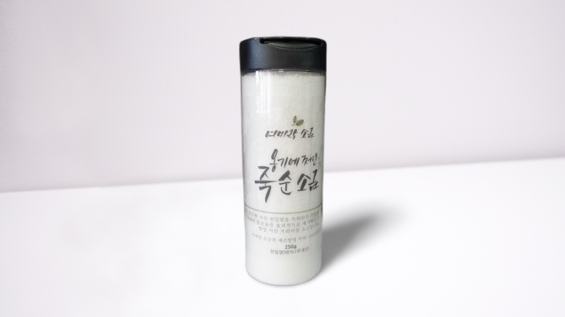 여미랑 옹기에 쩌낸 죽순소금 135g/300g
