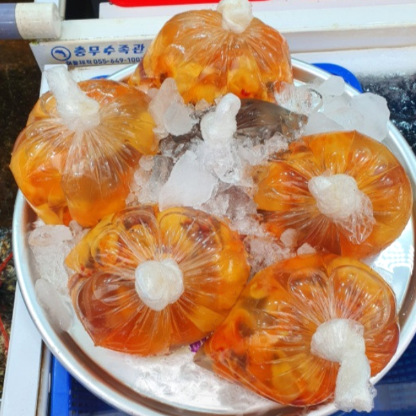 통영 자연산 최상급 알멍게 깐멍게 1kg